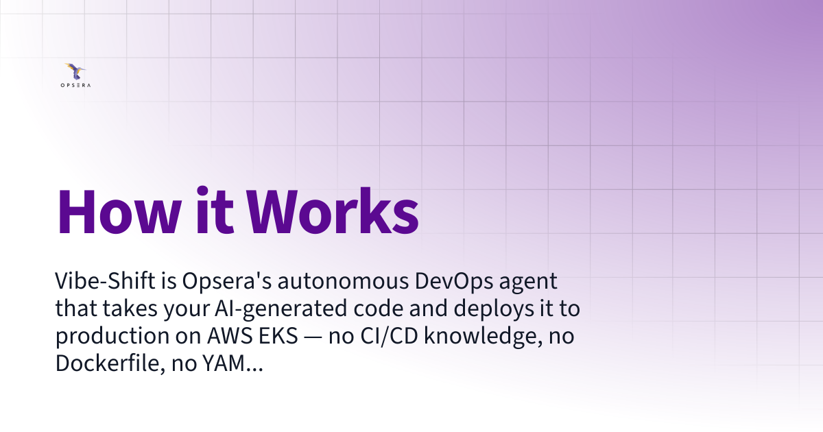 How it Works | Opsera DevSecOps Agents